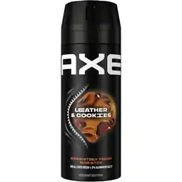 Albert Heijn Axe Leather & cookies deodorant bodyspray aanbieding