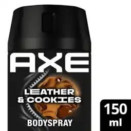Albert Heijn Axe Leather & cookies deodorant bodyspray aanbieding