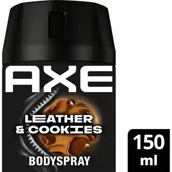 Albert Heijn Axe Leather & cookies deodorant bodyspray aanbieding