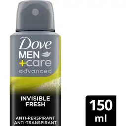 Albert Heijn Dove Men+care invisible anti-transpirant aanbieding