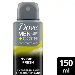 Albert Heijn Dove Men+care invisible anti-transpirant aanbieding