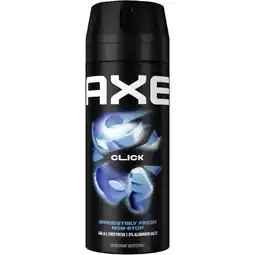 Albert Heijn Axe Click deodorant bodyspray aanbieding