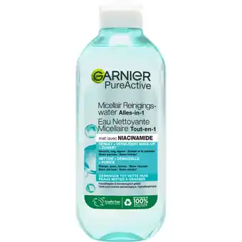 Albert Heijn Garnier Pureactive micellair reinigingswater aanbieding