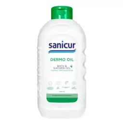 Albert Heijn Sanicur Douche dermo oil aanbieding
