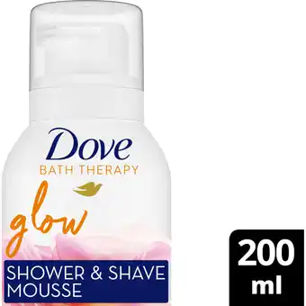 Albert Heijn Dove Bath therapy glow shower mousse aanbieding