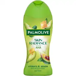 Albert Heijn Palmolive Skin radiance avocado & honey body wash aanbieding
