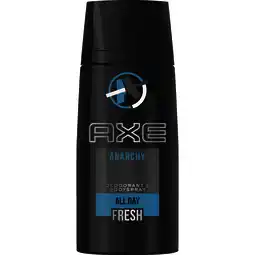 Albert Heijn Axe Anarchy for him deodorant bodyspray aanbieding
