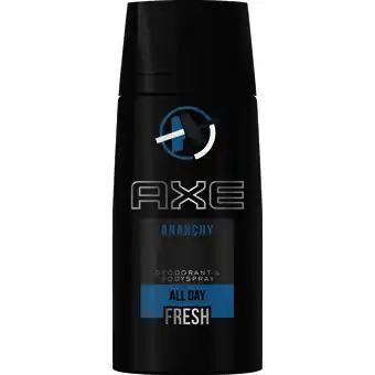 Albert Heijn Axe Anarchy for him deodorant bodyspray aanbieding