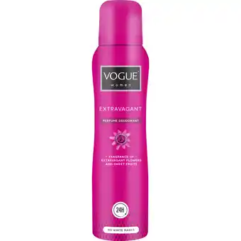 Albert Heijn Vogue Deospray extravagant women aanbieding