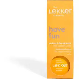 Albert Heijn The Lekker Company Natural deodorant mandarin lemon aanbieding