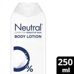Albert Heijn Neutral Bodylotion parfumvrij aanbieding