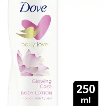 Albert Heijn Dove Nourishing secrets glowing bodylotion aanbieding