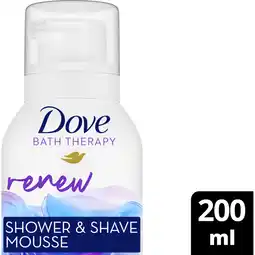 Albert Heijn Dove Renew shower mousse aanbieding