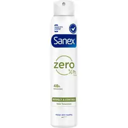 Albert Heijn Sanex Zero% respect control deodorant spray aanbieding
