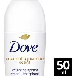 Albert Heijn Dove Anti-transpirant roller kokosnoot aanbieding