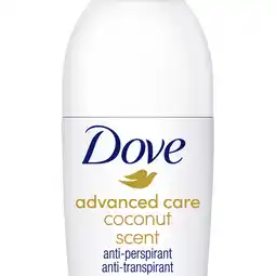 Albert Heijn Dove Anti-transpirant roller kokosnoot aanbieding