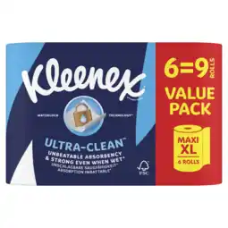 Albert Heijn Kleenex Ultra clean maxi keukenpapier aanbieding