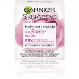 Albert Heijn Garnier Skinactive botanisch rozenwater dagcrème aanbieding