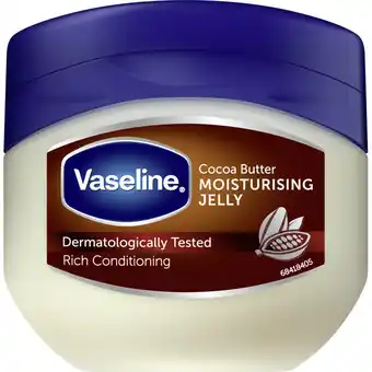 Albert Heijn Vaseline Cocoa butter moisturising jelly aanbieding