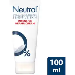 Albert Heijn Neutral Intense repair cream sensitive skin aanbieding