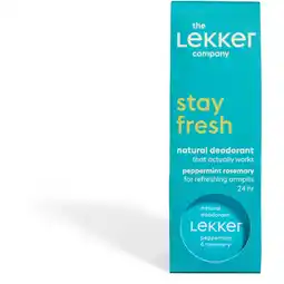 Albert Heijn The Lekker Company Natural deodorant peppermint rosemary aanbieding