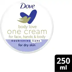 Albert Heijn Dove Body love rich one creme aanbieding