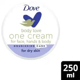 Albert Heijn Dove Body love rich one creme aanbieding