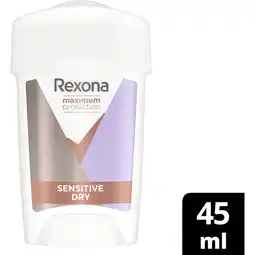 Albert Heijn Rexona Maxpro sensitive anti-transpirant stick aanbieding