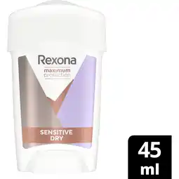 Albert Heijn Rexona Maxpro sensitive anti-transpirant stick aanbieding