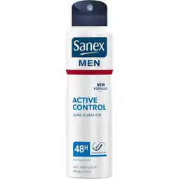 Albert Heijn Sanex Men active control deodorant spray aanbieding