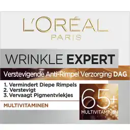 Albert Heijn L'Oréal Wrinkle expert multivitaminen dagcreme aanbieding