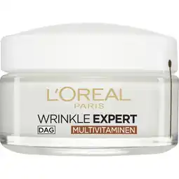 Albert Heijn L'Oréal Wrinkle expert multivitaminen dagcreme aanbieding