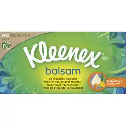 Albert Heijn Kleenex Balsam tissues aanbieding