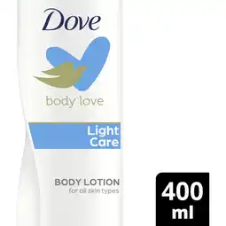 Albert Heijn Dove Light care bodylotion aanbieding