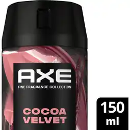Albert Heijn Axe Cocoa velvet deodorant bodyspray aanbieding