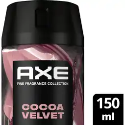 Albert Heijn Axe Cocoa velvet deodorant bodyspray aanbieding