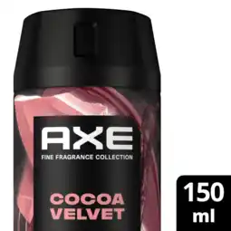 Albert Heijn Axe Cocoa velvet deodorant bodyspray aanbieding
