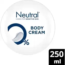 Albert Heijn Neutral Body cream aanbieding