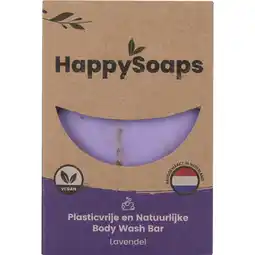 Albert Heijn HappySoaps Happy body bar lavendel aanbieding