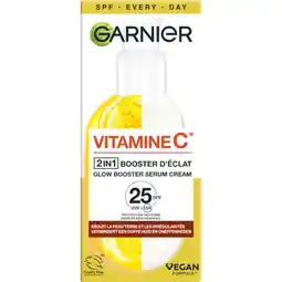 Albert Heijn Garnier Serum cream Vitamine C SPF25 aanbieding