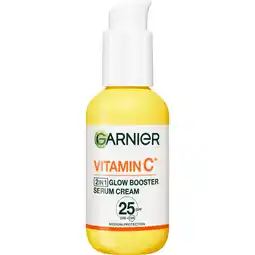 Albert Heijn Garnier Serum cream Vitamine C SPF25 aanbieding