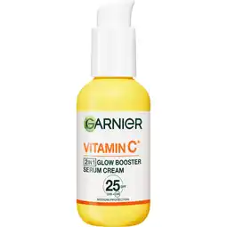 Albert Heijn Garnier Serum cream Vitamine C SPF25 aanbieding