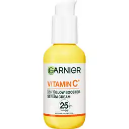 Albert Heijn Garnier Serum cream Vitamine C SPF25 aanbieding