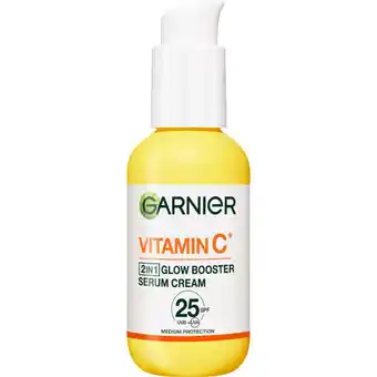 Albert Heijn Garnier Serum cream Vitamine C SPF25 aanbieding