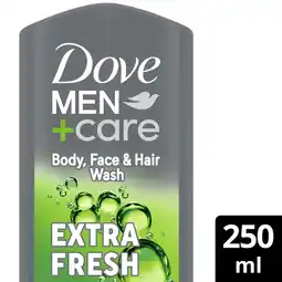 Albert Heijn Dove men shower extra fresh aanbieding