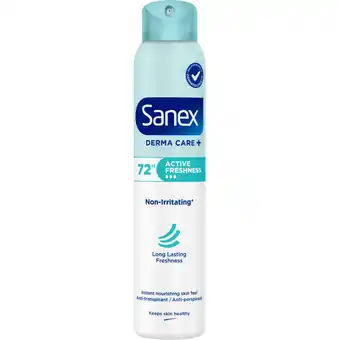 Albert Heijn Sanex Derma care active fresh deodorant spray aanbieding