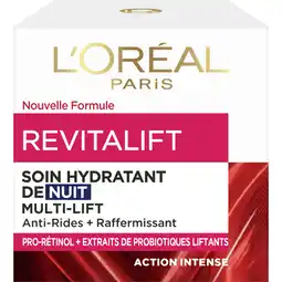 Albert Heijn L'Oréal Paris revitalift anti-rimpel nachtcrème aanbieding
