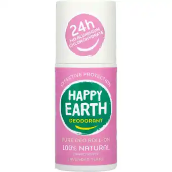 Albert Heijn Happy Earth Deo roller lavender ylang aanbieding