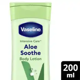 Albert Heijn Vaseline Bodylotion aloe soothe aanbieding