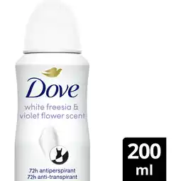 Albert Heijn Dove Invisible dry anti-transpirant spray aanbieding